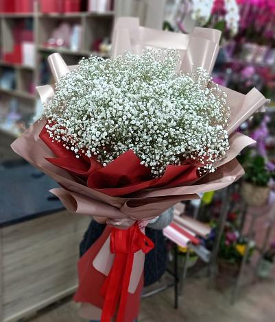 Букет цветов из: Гипсофила в Лобне