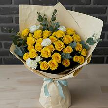 Букет цветов из:  Розы #REPLACE_PRED# Лобне