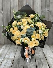 Букет цветов из:  Розы и Лизиантусы #REPLACE_PRED# Лобне