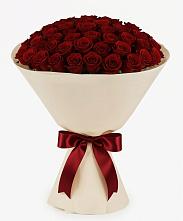 Букет 101 Бордовая роза Блэк Бакарра #REPLACE_PRED# Лобне