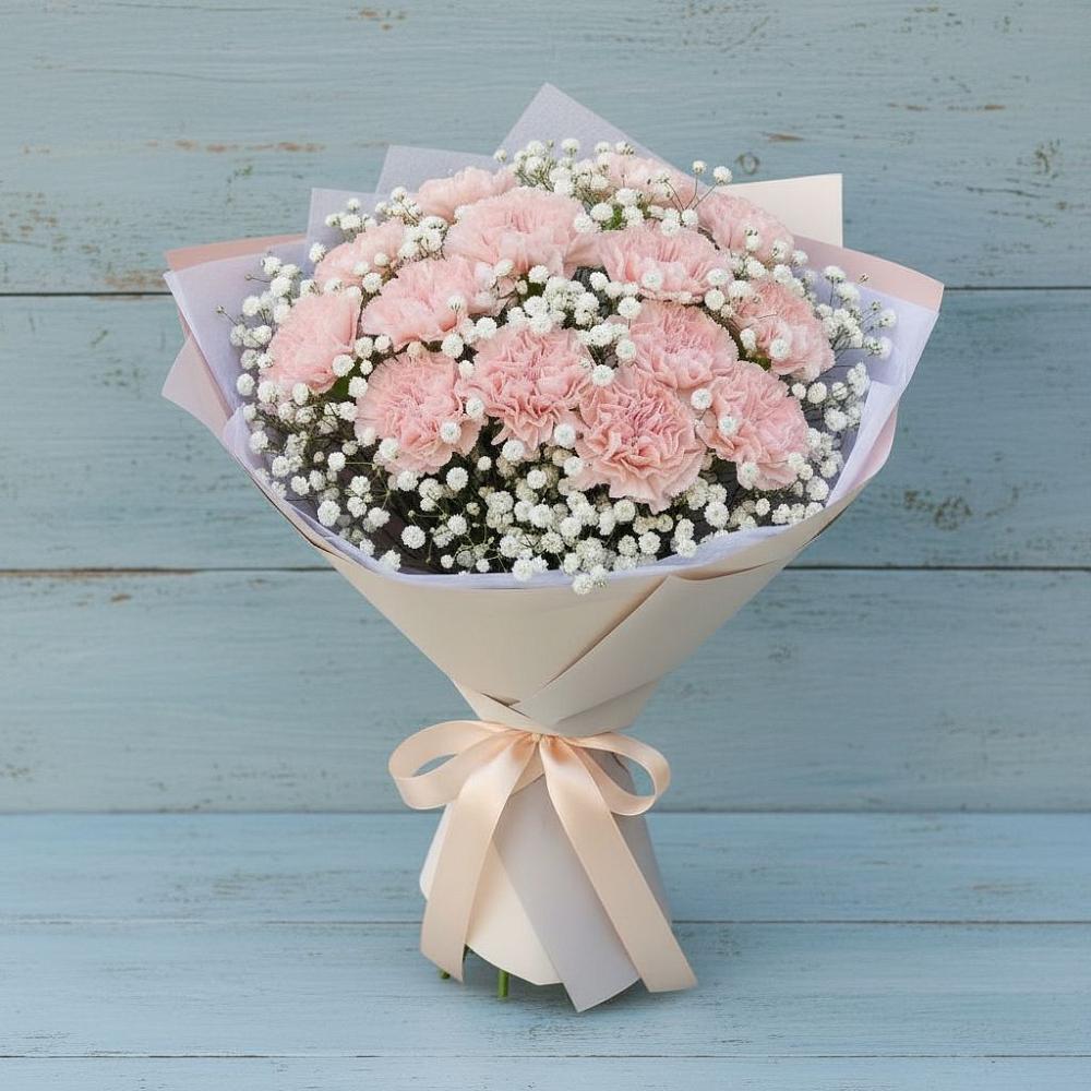 Букет цветов из: Гвоздики в Лобне