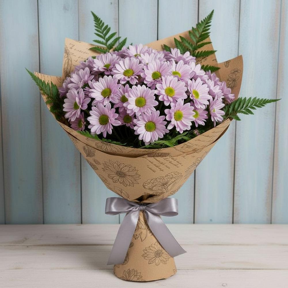 Букет цветов из: Хризантемы в Лобне