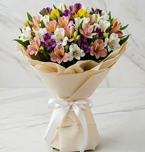 Букет цветов из:  Альстромерии #REPLACE_PRED# Лобне