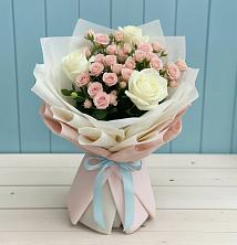 Букет цветов из:  Розы в Лобне