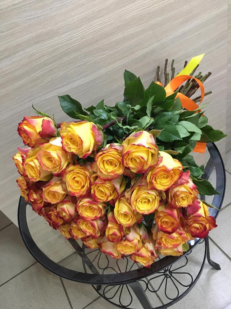 Букет Желтые розы в Лобне