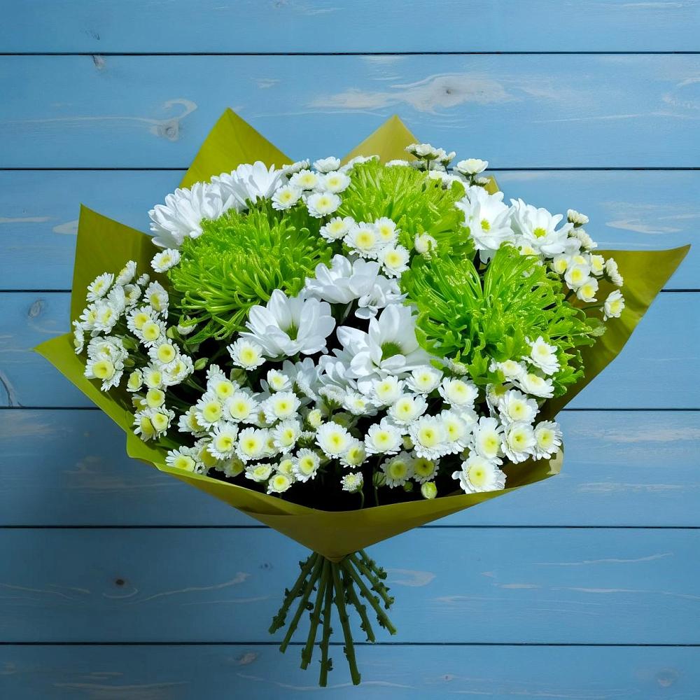 Букет цветов из: Хризантемы в Лобне