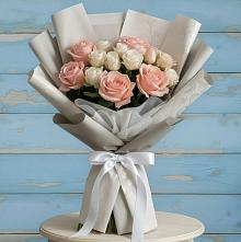Букет цветов из:  Розы #REPLACE_PRED# Лобне