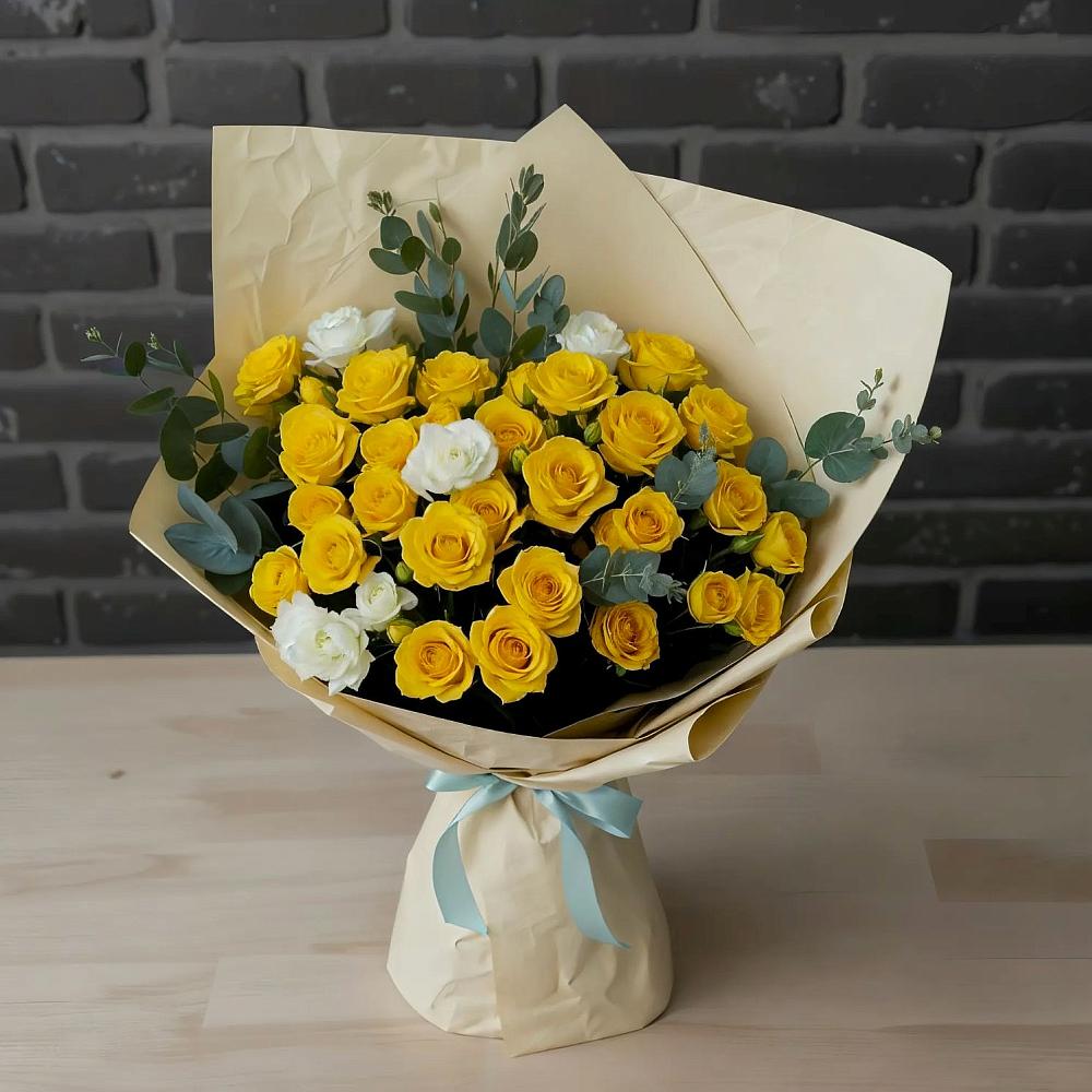 Букет цветов из: Розы в Лобне