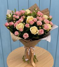 Букет цветов из:  Розы в Лобне