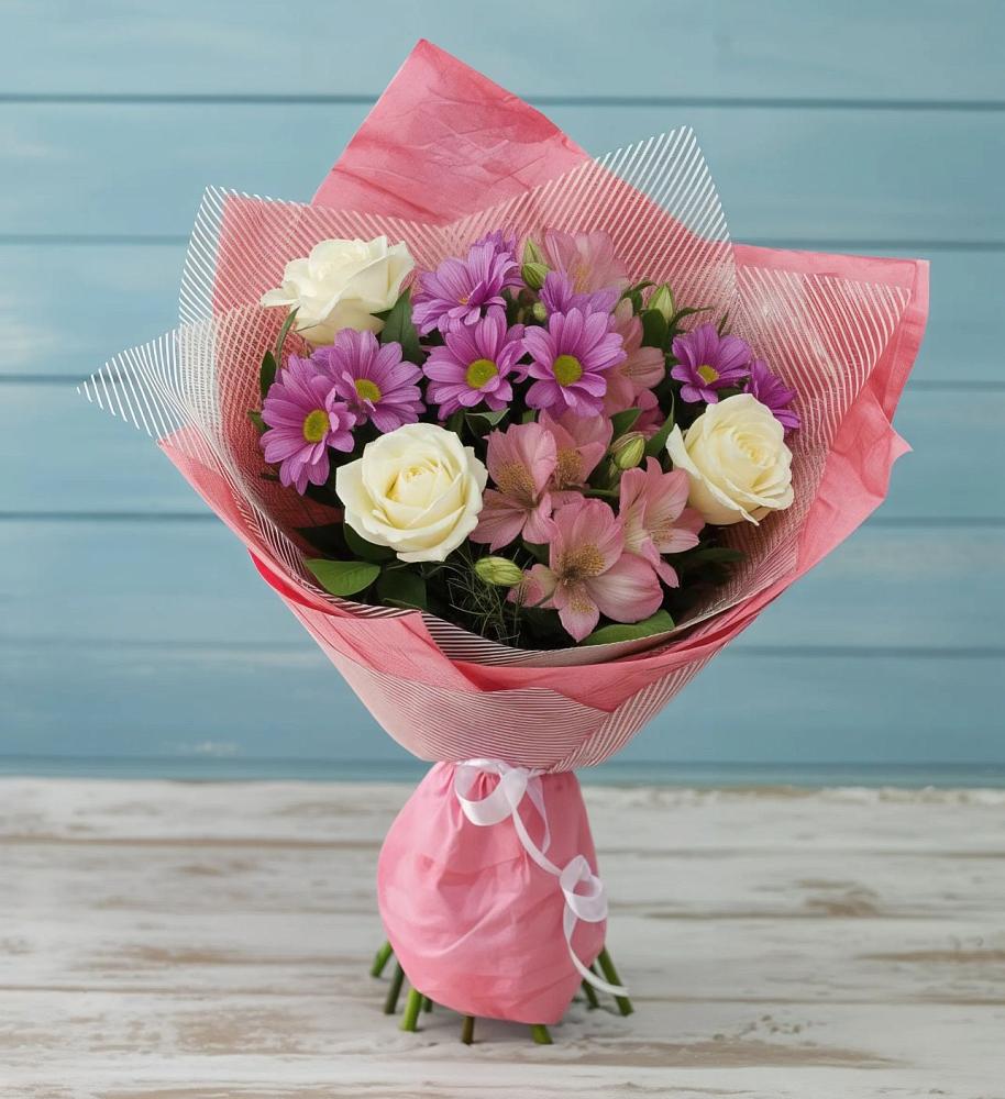 Букет цветов из: Герберы в Лобне