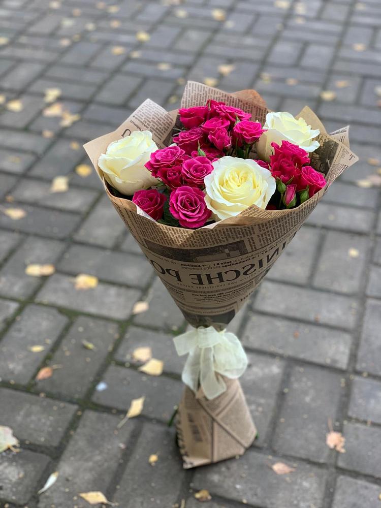 Букет цветов из: Розы в Лобне