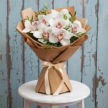 Букет цветов из:  Орхидеи и Розы в Лобне